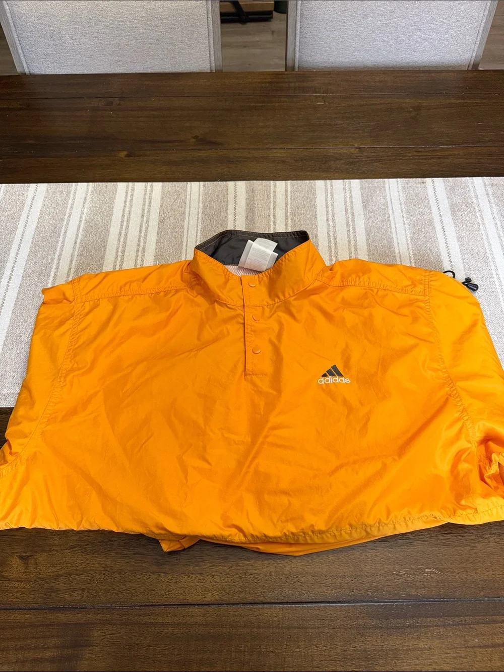 Vintage 90’s Adidas yellow windbreaker
